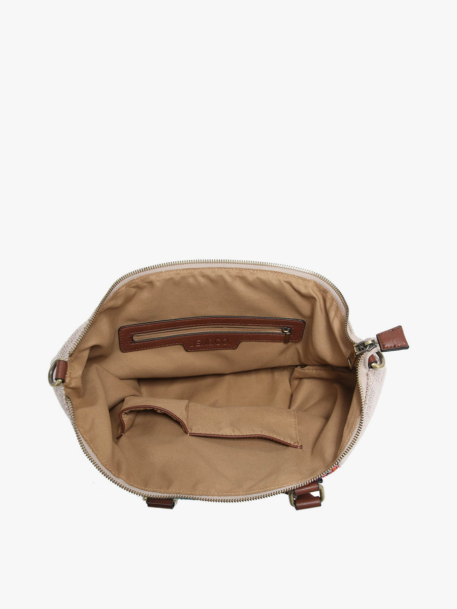 JoJo Two-Tone Satchel w/ Guitar Strap | M2055 : Black