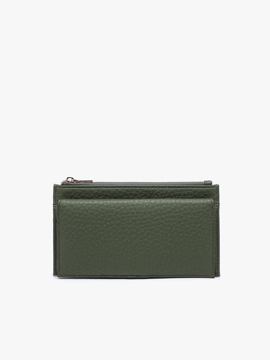 Teagan Multi-Compartment Fold Out Wallet | WL2876 : Mustard