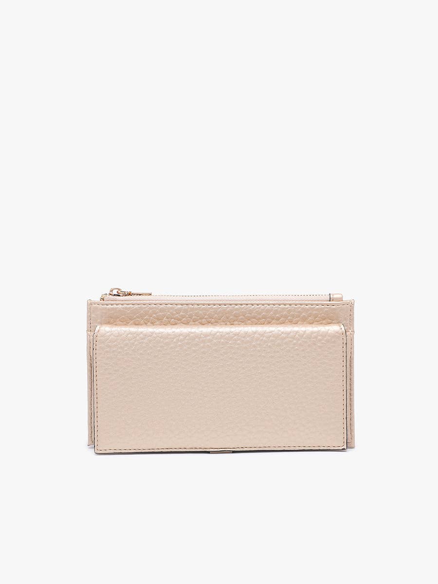 Teagan Multi-Compartment Fold Out Wallet | WL2876 : Mustard