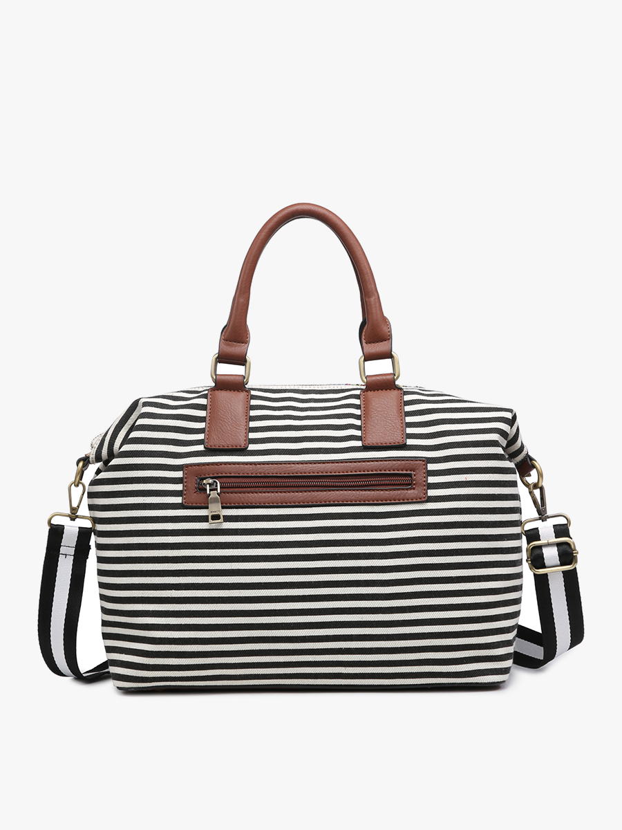 JoJo Two-Tone Satchel w/ Guitar Strap | M2055 : Black