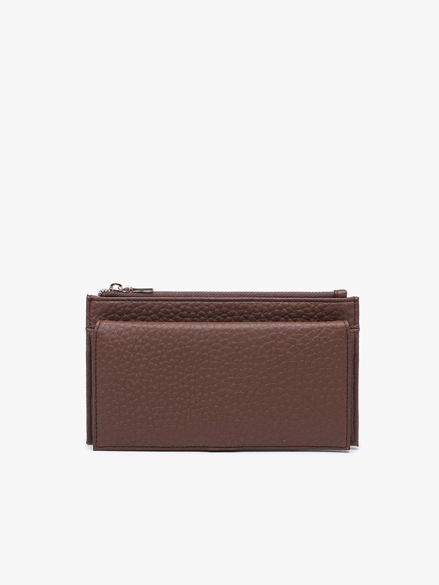 Teagan Multi-Compartment Fold Out Wallet | WL2876 : Mustard