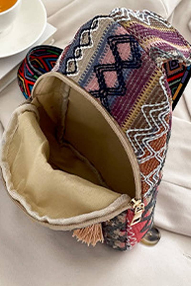 Boho Ethic Crossbody Sling Bag : C-197452 / OS