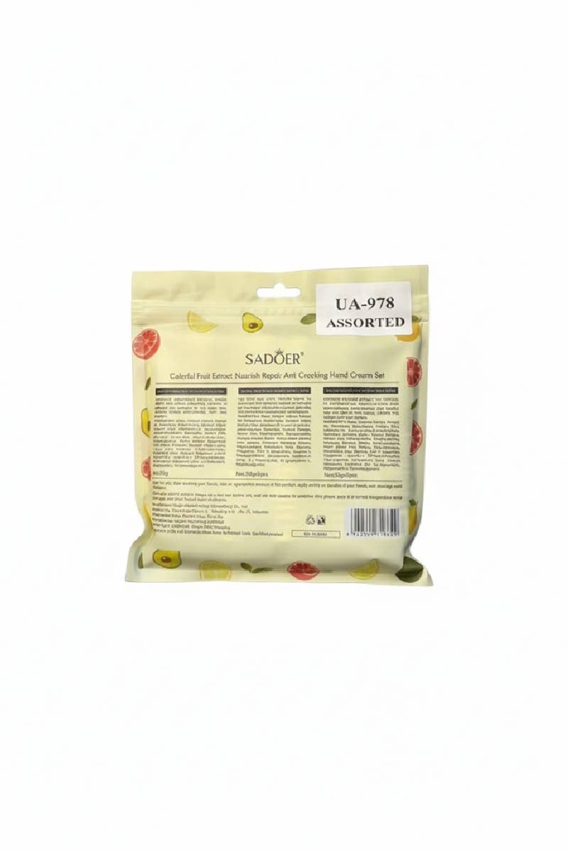 Fruit Extract Nourish Repair Hand Cream Set Zenana Consgt.: ASSORTED-195106 / OS